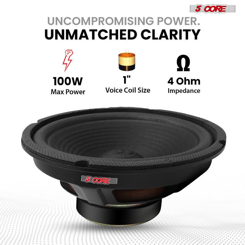 Haut-parleur de remplacement 5 W pour amplificateur de guitare 5 W 100 W 4 Ohm