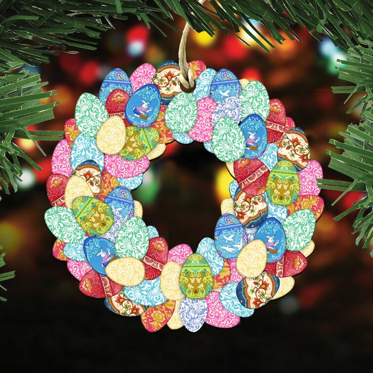 The Holiday Aisle® Wood Holiday Shaped Ornament