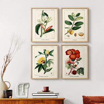 Pivot Point I Framed Print - Set of 4