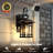 Porch Light with GFCI Outlet, Motion Sensor Outdoor Lights, Dusk to Dawn 3 Lighting Modes Outdoor Light with Outlet-2089344487