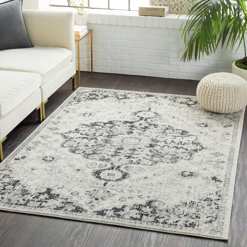Geff Geometric Area Rug, Rectangle 119 x 170cm