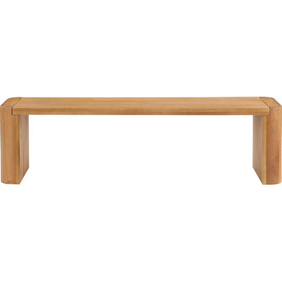 Channing 62"-82" Solid Wood Bench