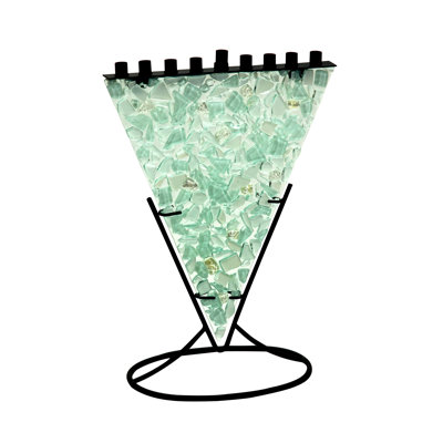 Glass Menorah