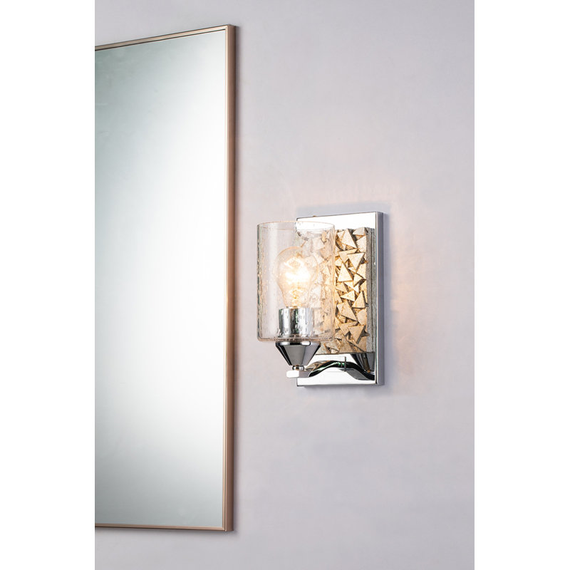 Meuble-lavabo 1 lumière Faubourg Bocage, Argent argent