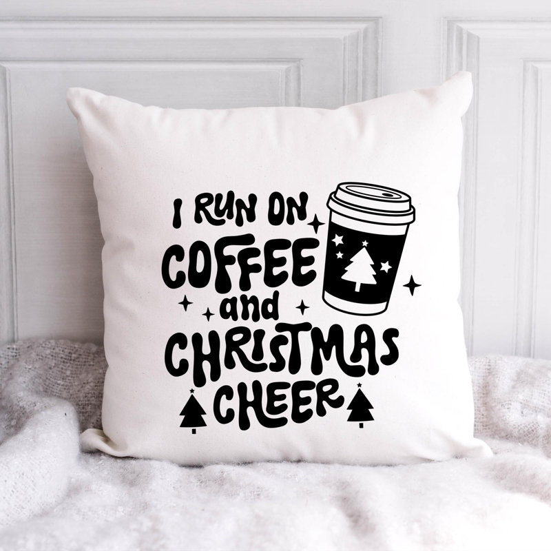 Coussin Christmas_Noir-02, 18 po x 18 po