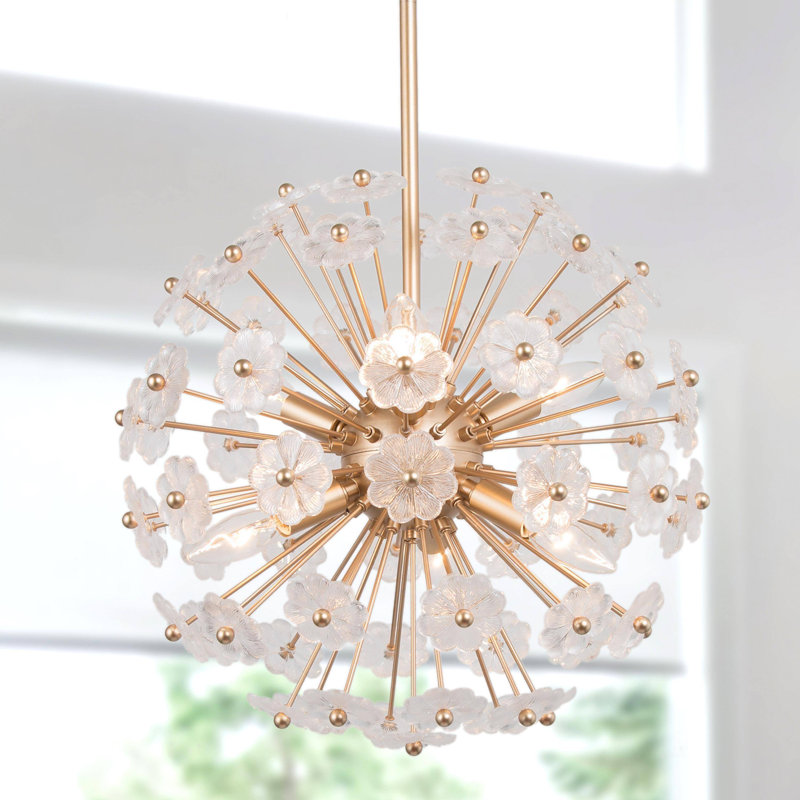 Lustre sphérique spoutnik 6 lumières Glam