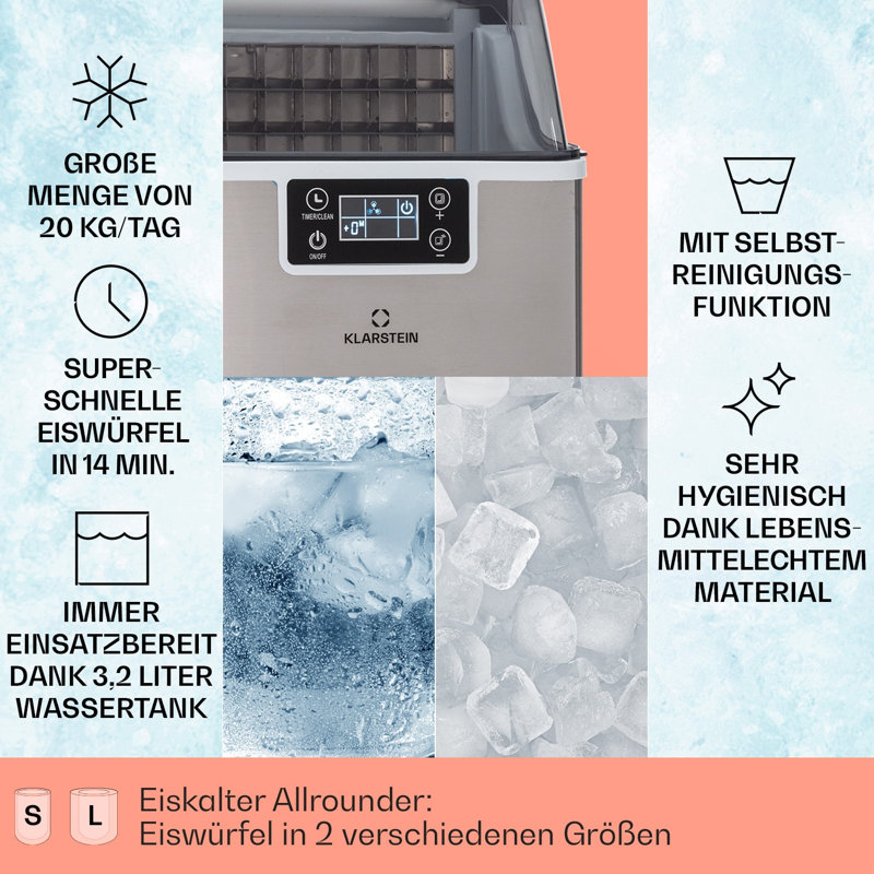 Klarstein Countertop Snow Cone Maker