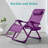 Monochromatic Zero Gravity Chair, Folding Patio Recliner W/Side Tray, Headrest-2142162110