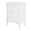 Meuble-lavabo 24 po avec lavabo, petit meuble-lavabo simple avec 2 tiroirs, tiroir rabattable, tablette de porte, tablette réglable-1785936735