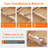 8 Pack Kitchen Drawer Dividers 2.36" High, 16"-22" Adjustable Drawer Organizer For Utensils/clothes/makeup, Plastic Expandable Separators In Dresser/bedroom/bathroom/office Storage