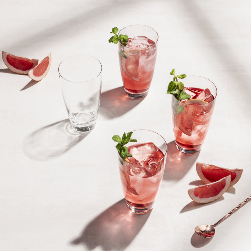 Schott Zwiesel Era Crystal Glass, 23 Oz. Higball (Set of 4), Clear