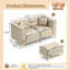 Canapé Chesterfield de 61,8 po de largeur-133238347