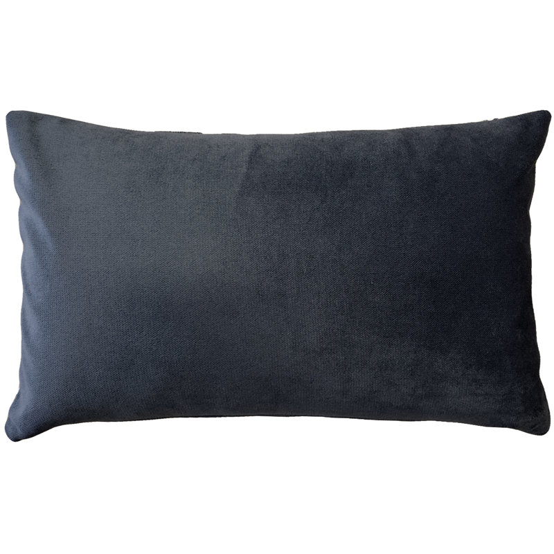 Coussin Bonsai, Noir / Orange