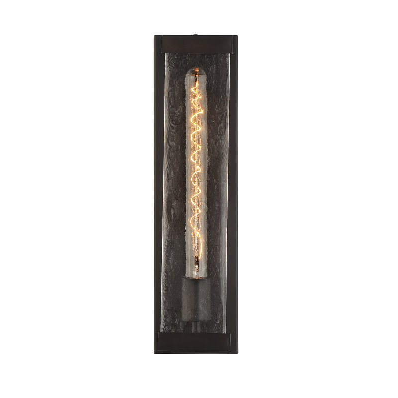 Belmeade 1 - Light Dimmable Flush Mount in Bronze,  Bronze