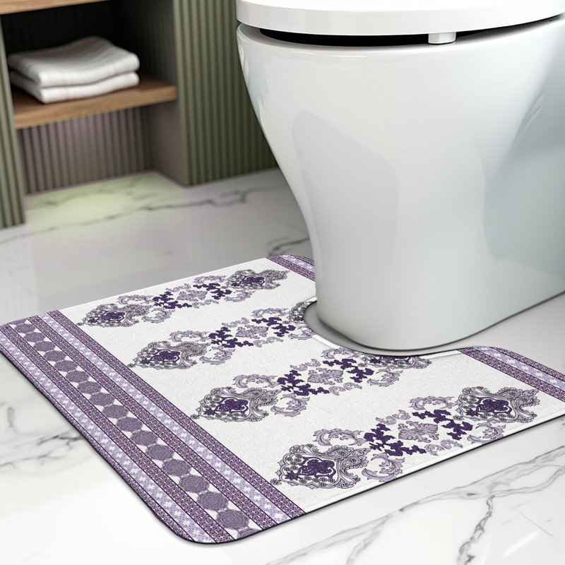 Tapis de salle de bain Damask