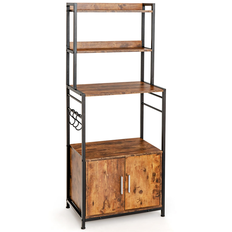 Nalle 60Cm Steel Standard Baker's Rack with Microwave Compatibility