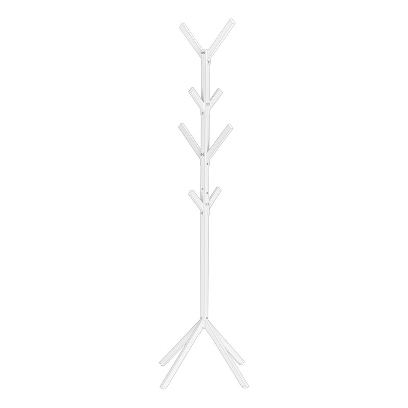 Coat Rack, White