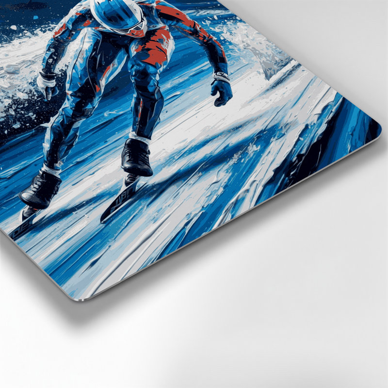 Art mural gris en métal Sports, H 12 po x l 12 po x P 0,05 po