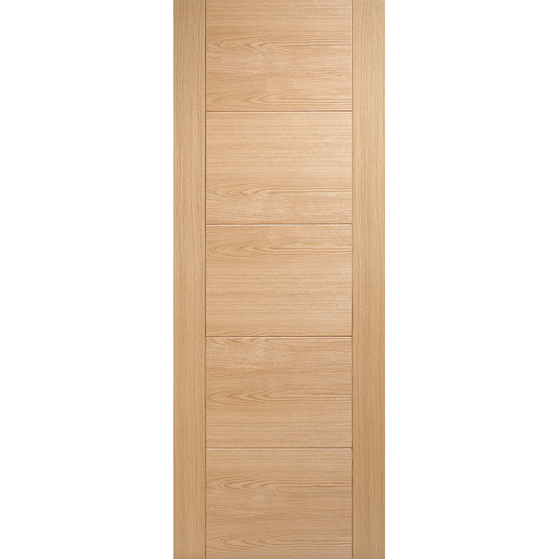 Vancouver Prefinished Oak Internal Fire Door, 198.1 cm H x 76.2 cm W x 4.4 cm D