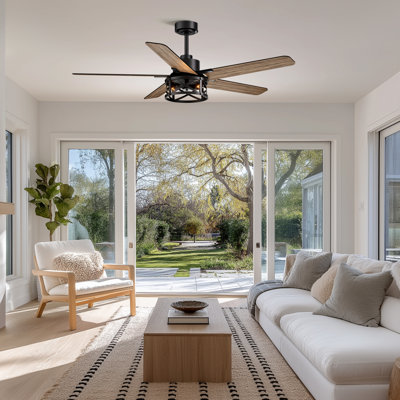 Ventilateur de plafond 52 "avec lumière Farmhouse