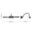 Capri Hardwired Wall Mount Picture Light-1651235110