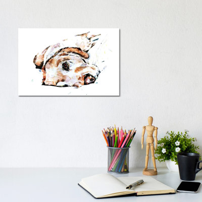 Labrador Relaxation - Painting on Canvas
