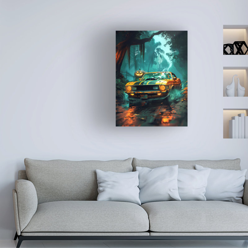 Art sur toile, «R3darch0n», H 19 po x l 14 po
