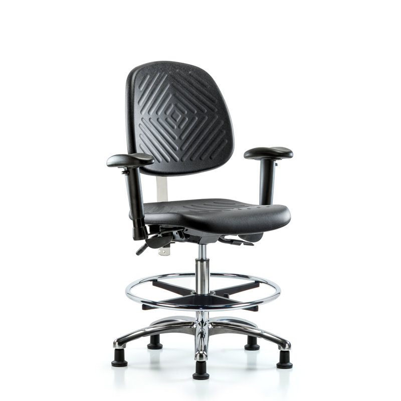 Winifred Drafting Chair, Glides, Included, Adjustable