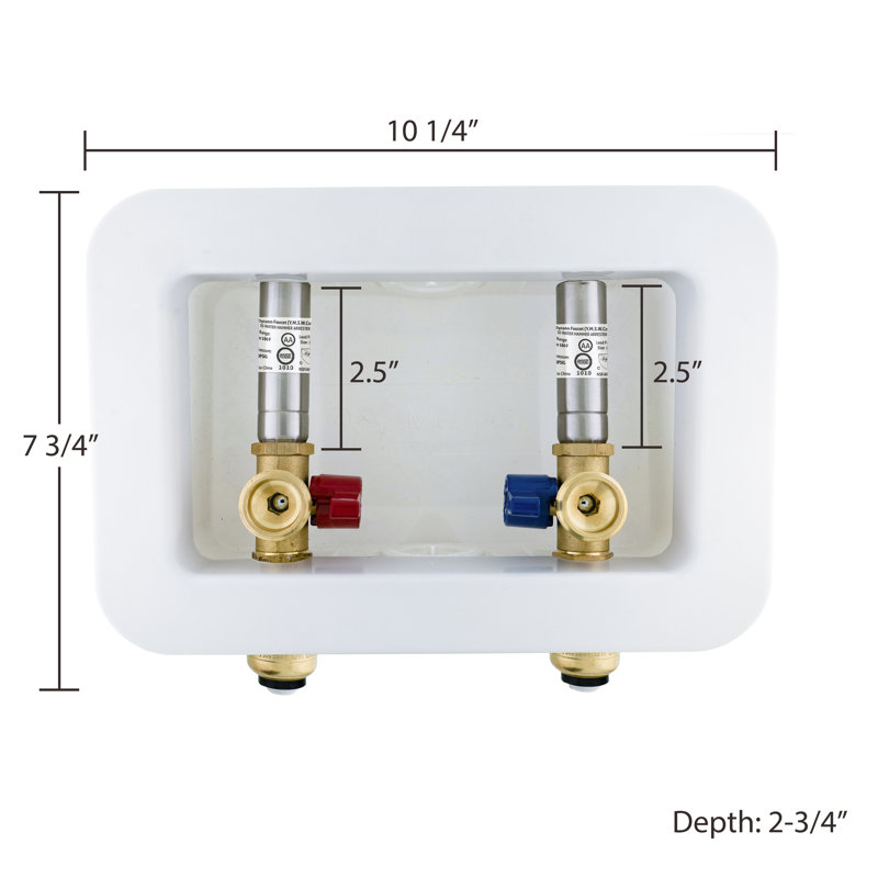 Trousse d'installation pour machine à laver, Pousser pour connecter