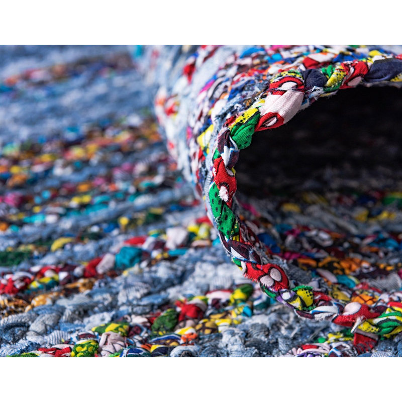 Cotton Indoor Rug, Round 3'3"