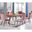 Hartshorne Velvet Dining Chairs - Ergonomic Curved Back with Metal Legs -  Side Chair for Dining Room Kitchen Living Room-1411989038-1411989039-1348625286