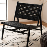 Chaise d'appoint en cuir Laylon