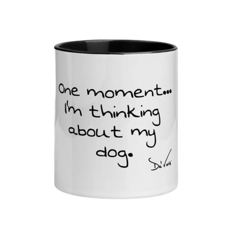 "One Moment" Mug With Color Inside