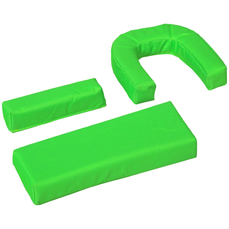 Anaisabella 187cm Long Reclining Double Sun Lounger, Green
