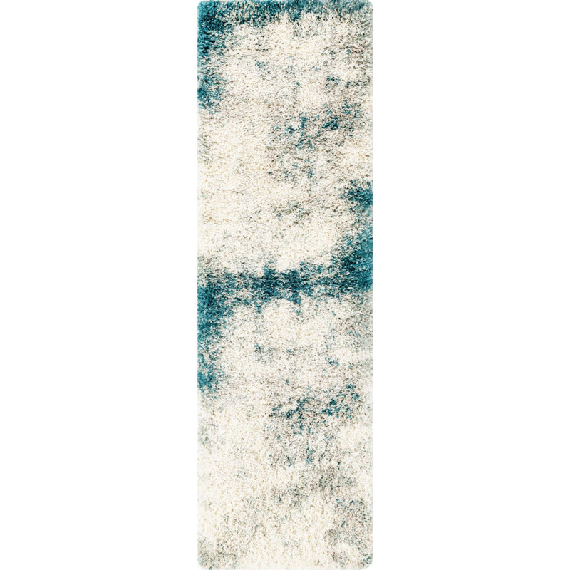 Performance Abstract Indoor Rug, Runner 2' x 6'7"