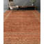 Hand Knotted Wool Area Rug in Wine