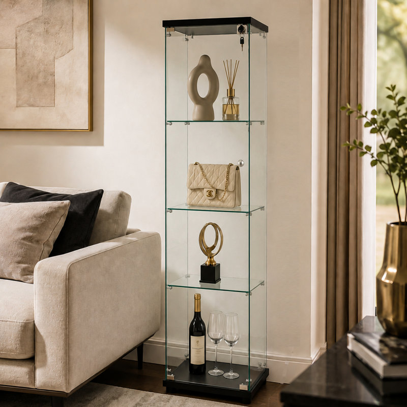 Vitrine en verre