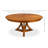 Casual Oak Round Dining Table-114022743-114022745