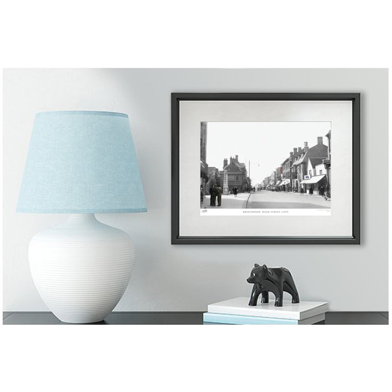 Brentwood, High Street C1955 by Francis Frith - Single Picture Frame Print, 45cm H x 60cm W x 2.3cm D