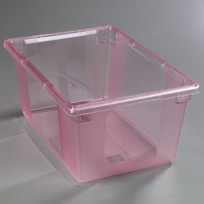 Carlisle Food Service Products 16.6 Gallons Rectangle Plastic Food Storage Container