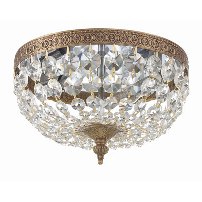 Plafonnier encastré 10 po 2 lumières Wehr
