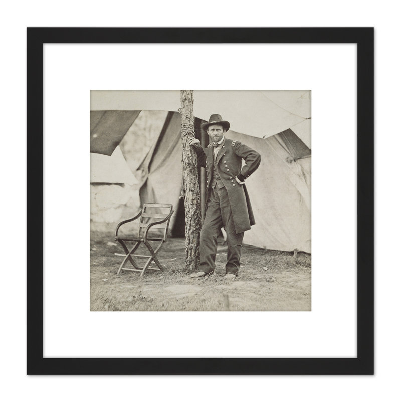 Mathew B Brady Ulysses S Grant 1 Piece Single Picture Frame Painting