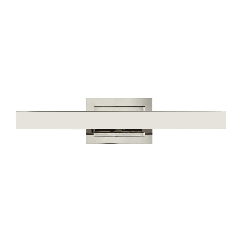 Bau Dimmable LED Wall Mounted Picture Light, Polished Nickel
