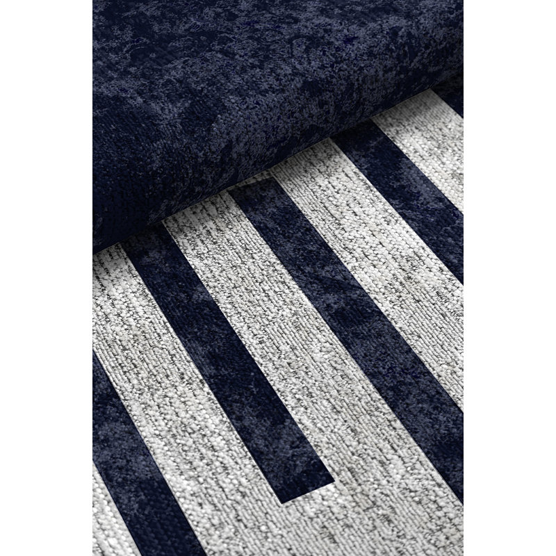 Aspasios Machine Woven Grey Indoor Rug, Rectangle 200 x 290cm
