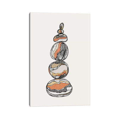 Stacked Rocks - Print on Canvas