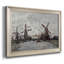Moulins à vent près de Zaandam, 1871 - Claude Monet - Toile encadrée sur mesure-129244241-129244251-129244252