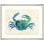Modern Blue Crab 3 Painting