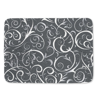 Genetta Microfiber / Microsuede Non-Slip Bath Mat