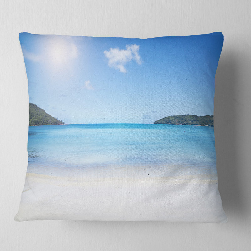 Coussin Seashore, 16 po x 1 po, Carré