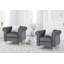 Ensemble de 2 chaises en velours Latonya-10633568